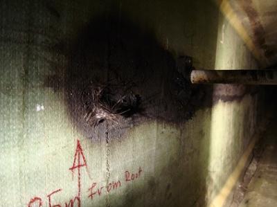BURNT SHEAR WEB